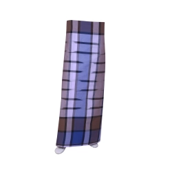 KATTARI BLUE & BROWN COTTON LUNGI 